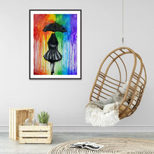 Charger l'image dans la galerie, Fille - diamant rond complet - 30x40cm