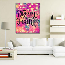 Charger l'image dans la galerie, Mots de ciel étoilé - diamant rond complet - 30x40cm