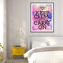 Charger l'image dans la galerie, Mots de ciel étoilé - diamant rond complet - 30x40cm