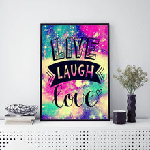 Charger l'image dans la galerie, Mots de ciel étoilé - diamant rond complet - 30x40cm