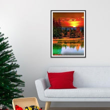Charger l'image dans la galerie, Paysage - diamant rond complet - 30x40cm