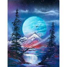 Charger l'image dans la galerie, Paysage - diamant rond complet - 30x40cm