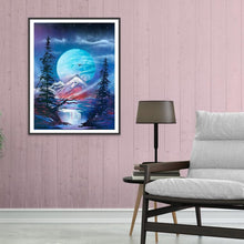 Charger l'image dans la galerie, Paysage - diamant rond complet - 30x40cm