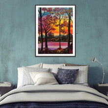 Charger l'image dans la galerie, Paysage - diamant rond complet - 30x40cm