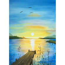 Charger l'image dans la galerie, Paysage - diamant rond complet - 30x40cm