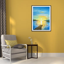 Charger l'image dans la galerie, Paysage - diamant rond complet - 30x40cm