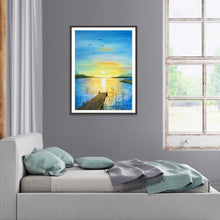 Charger l'image dans la galerie, Paysage - diamant rond complet - 30x40cm