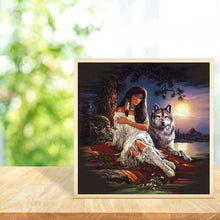 Charger l'image dans la galerie, Beauté - diamant rond complet - 30x30cm