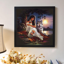 Charger l'image dans la galerie, Beauté - diamant rond complet - 30x30cm