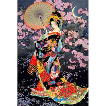 Charger l'image dans la galerie, Geisha - diamant rond complet - 30x40cm