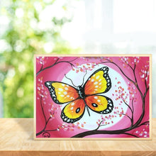 Charger l'image dans la galerie, Gloryart papillon - diamant rond complet - 40x30cm
