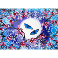 Charger l'image dans la galerie, Gloryart papillon - diamant rond complet - 30x40cm