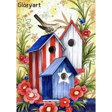 Charger l'image dans la galerie, Gloryart nid d’oiseau - diamant rond complet - 30x40cm