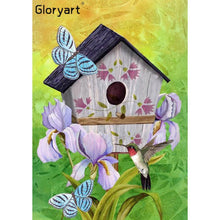 Charger l'image dans la galerie, Gloryart nid d’oiseau - diamant rond complet - 30x40cm