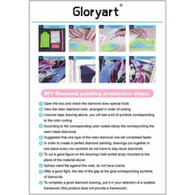 Charger l'image dans la galerie, Coucher de soleil Gloryart - diamant rond complet - 30x40cm