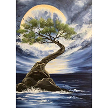 Charger l'image dans la galerie, Coucher de soleil Gloryart - diamant rond complet - 30x40cm