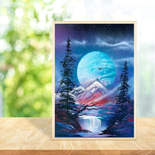 Charger l'image dans la galerie, Gloryart lune - diamant plein rond - 30x40cm