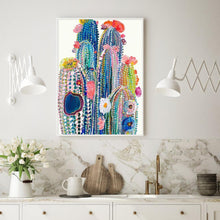 Charger l'image dans la galerie, Cactus - diamant rond complet - 30x40cm