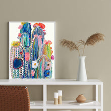 Charger l'image dans la galerie, Cactus - diamant rond complet - 30x40cm