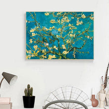 Charger l'image dans la galerie, Fleur d’huile - diamant rond complet - 30x40cm