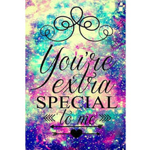 Charger l'image dans la galerie, Mots de ciel étoilé - diamant rond complet - 30x40cm