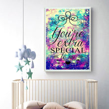 Charger l'image dans la galerie, Mots de ciel étoilé - diamant rond complet - 30x40cm