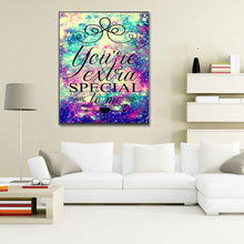 Charger l'image dans la galerie, Mots de ciel étoilé - diamant rond complet - 30x40cm