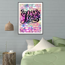 Charger l'image dans la galerie, Mots de ciel étoilé - diamant rond complet - 30x40cm