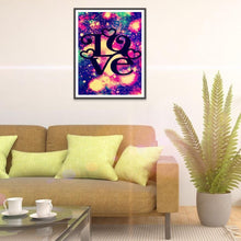 Charger l'image dans la galerie, Mots de ciel étoilé - diamant rond complet - 30x40cm