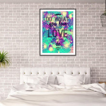 Charger l'image dans la galerie, Mots de ciel étoilé - diamant rond complet - 30x40cm