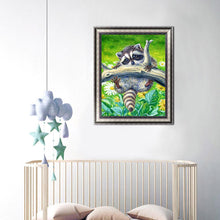 Charger l'image dans la galerie, Écureuil - diamant rond complet - 30x40cm