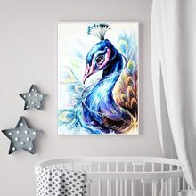 Charger l'image dans la galerie, Peafowl - diamant rond complet - 30x40cm