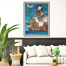 Charger l'image dans la galerie, Tigre - diamant rond complet - 30x40cm