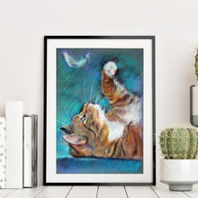 Charger l'image dans la galerie, Tigre - diamant rond complet - 30x40cm