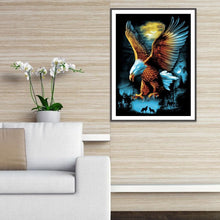 Charger l'image dans la galerie, Aigle - diamant rond complet - 30x40cm