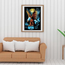 Charger l'image dans la galerie, Aigle - diamant rond complet - 30x40cm