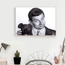 Charger l'image dans la galerie, M. haricot - peinture en diamant complet - 40x30cm