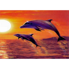 Charger l'image dans la galerie, Dolphin - peinture en diamant complet - 30x40cm
