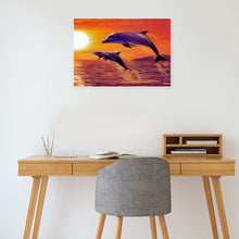 Charger l'image dans la galerie, Dolphin - peinture en diamant complet - 30x40cm