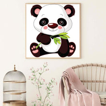 Charger l'image dans la galerie, Panda - diamant rond complet - 30x30cm