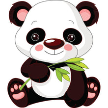 Charger l'image dans la galerie, Panda - diamant rond complet - 30x30cm