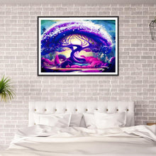 Charger l'image dans la galerie, Arbre - diamant rond complet - 40x30cm