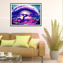 Charger l'image dans la galerie, Arbre - diamant rond complet - 40x30cm