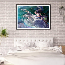 Charger l'image dans la galerie, Taureau - diamant rond complet - 40x30cm