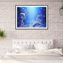 Charger l'image dans la galerie, Sous-marin - diamant rond complet - 40x30cm