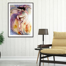 Charger l'image dans la galerie, Fille - diamant rond complet - 30x40cm