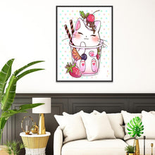 Charger l'image dans la galerie, Chat - diamant rond complet - 30x40cm