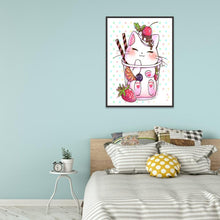 Charger l'image dans la galerie, Chat - diamant rond complet - 30x40cm