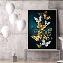 Charger l'image dans la galerie, Papillon - Peinture Diamant Rond Complet 30 * 40cm