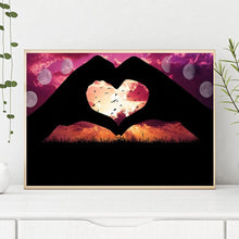 Charger l'image dans la galerie, Coeur - peinture en diamant complet - 30x40cm